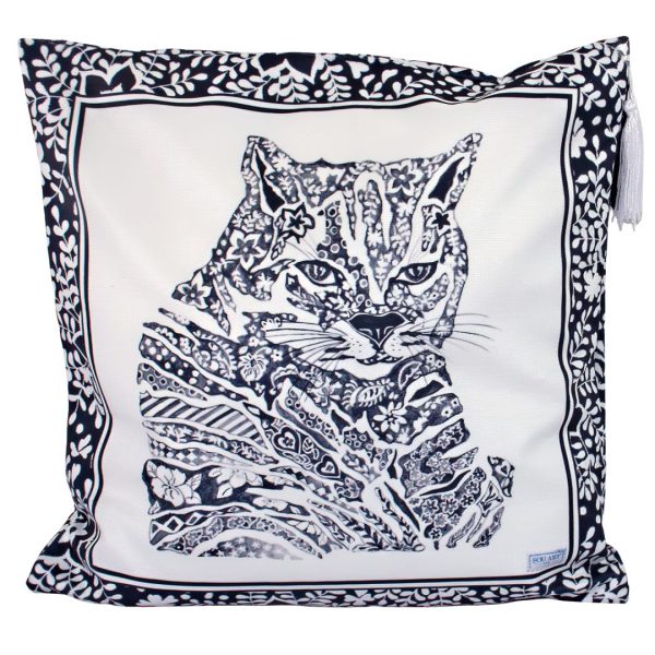 Capa Almofada Gato Selvagem