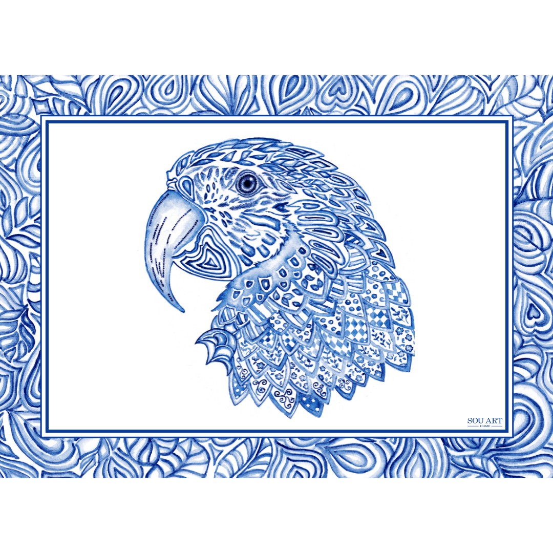 Canga Arara Azul + Dustbag