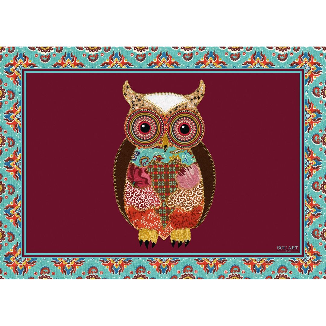 Canga Coruja Colorida + Dustbag