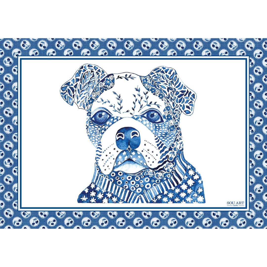 Canga Bulldog Azul + Dustbag