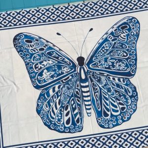 Canga Borboleta Azul + Dustbag